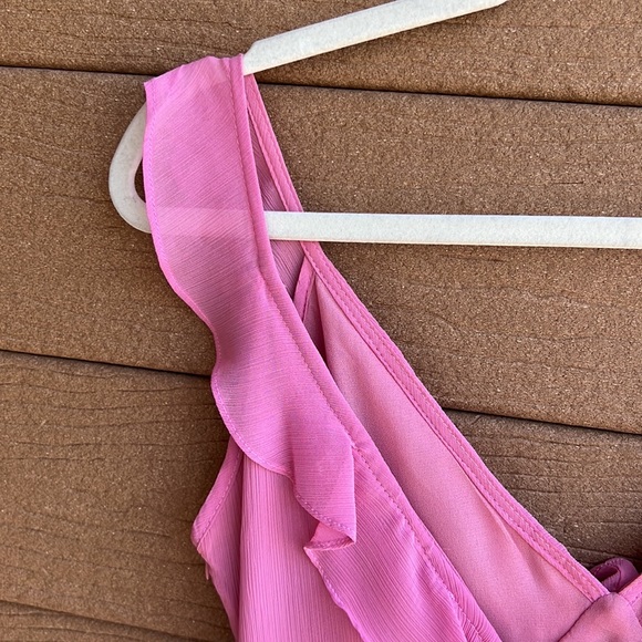 Pink Ruffle Dress Size S - Picture 7 of 8